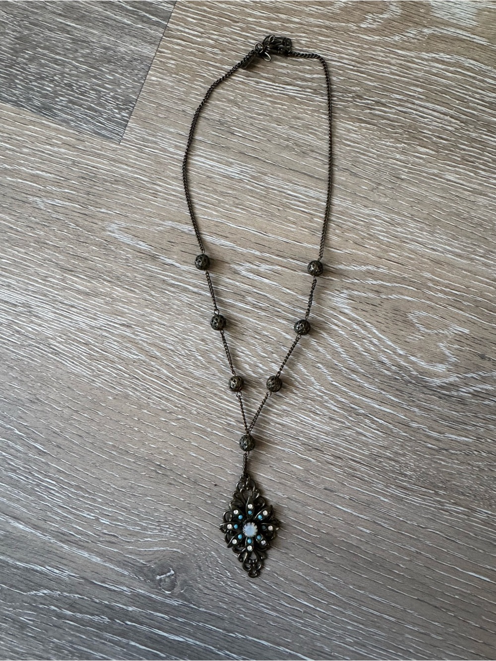 rACHEL brand filigreen Victorian style necklace